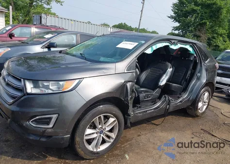 2015 Ford Edge Sel из США, поврежденный, VIN 2FMTK4J84FBC21638